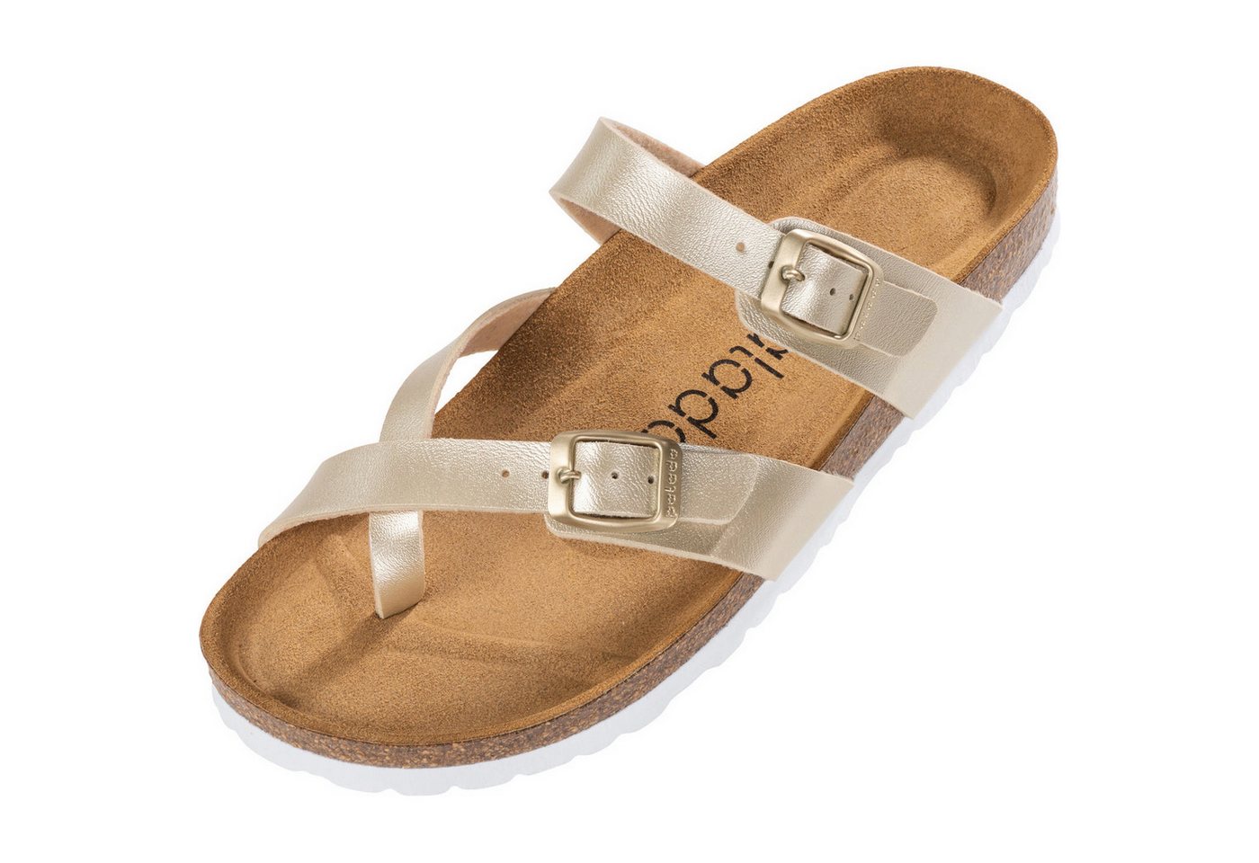 Palado Cres Metallic Pantolette (gold)
