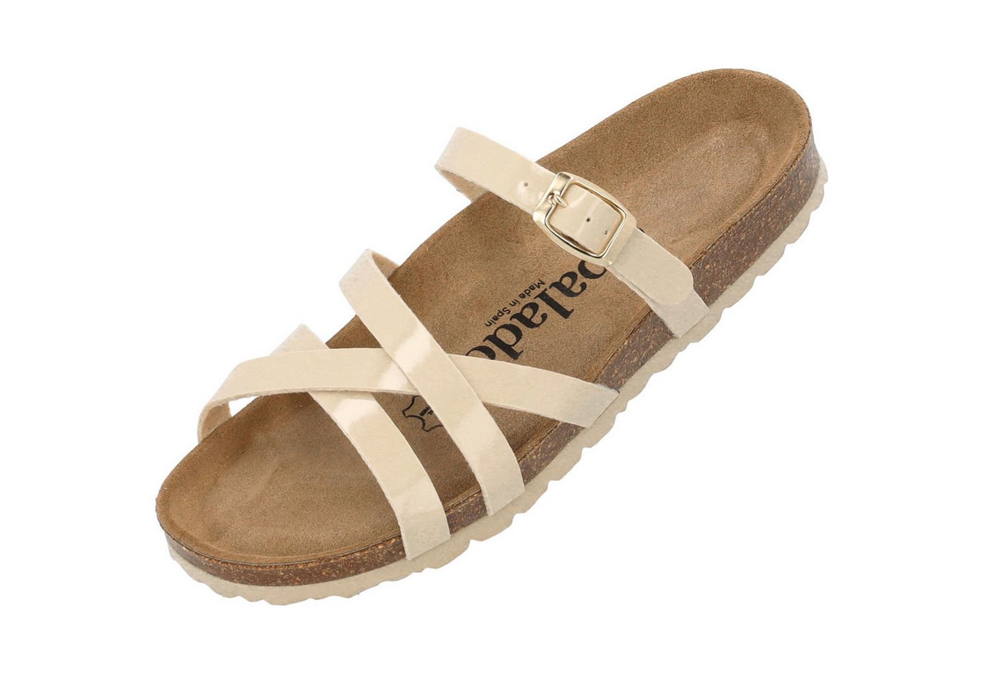 Palado Cruisi Pantolette (beige/weiß)