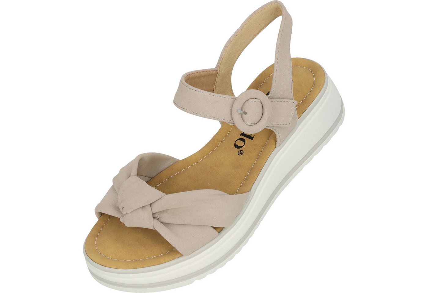 Palado Ebelli Riemchensandale (beige/weiß)