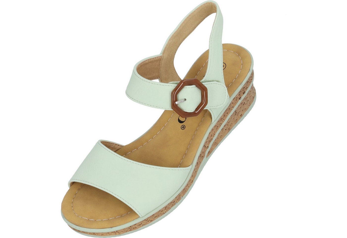 Palado Gonce Keilsandalette (grün)