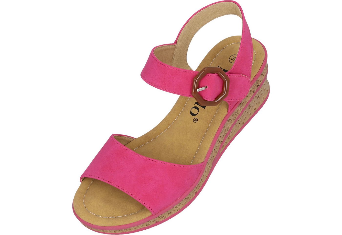 Palado Gonce Keilsandalette (rosa)