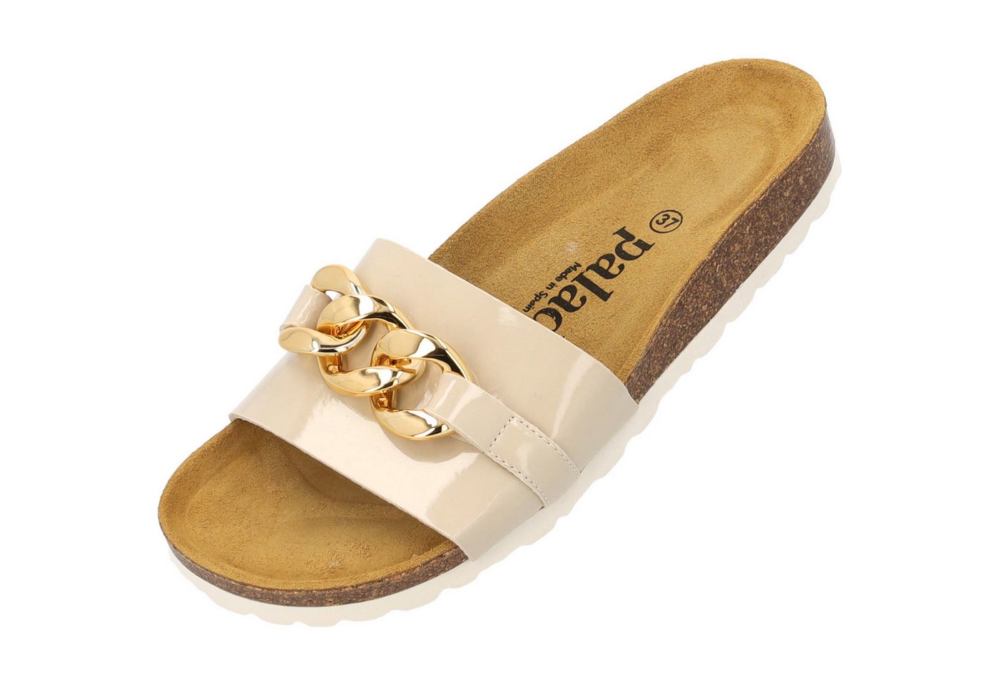 Palado Gozo Pantolette (beige/weiß)