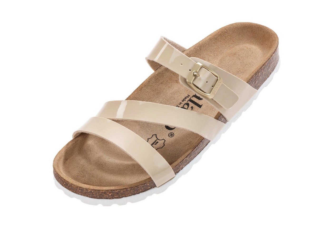 Palado Ikaria Pantolette (beige/weiß)