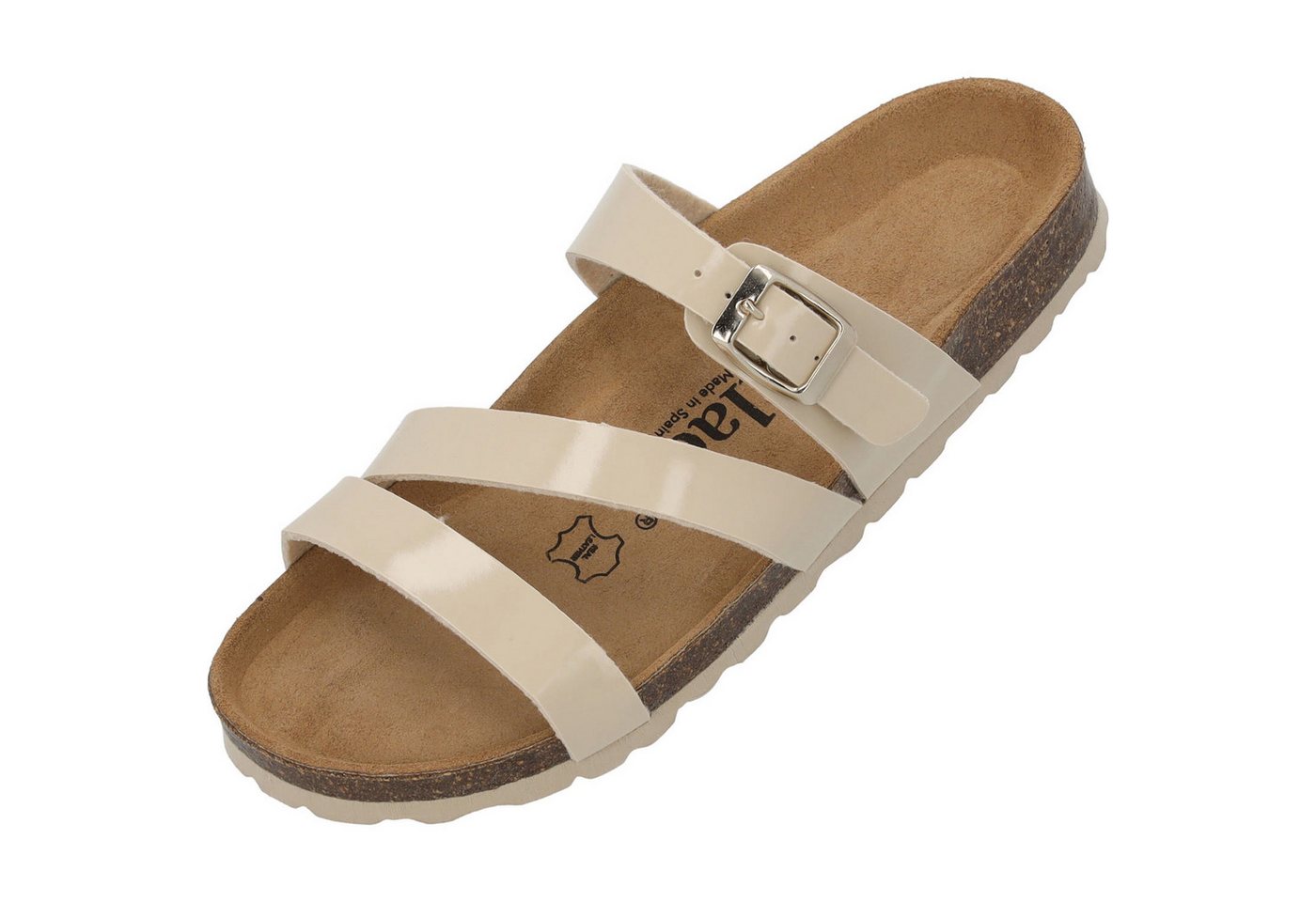 Palado Ikaria Pantolette (beige/weiß)