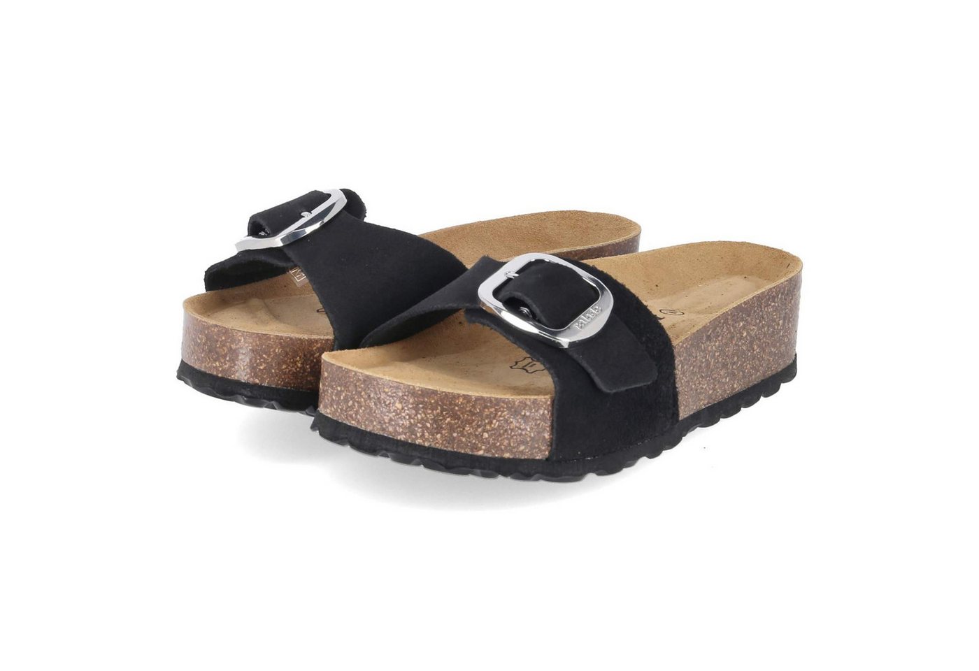 Palado PALA-251-781589-07 Damen Rauleder black Pantolette