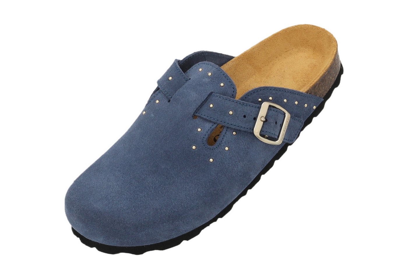 Palado Kiel Glint Premium Leather Pantolette (blau)