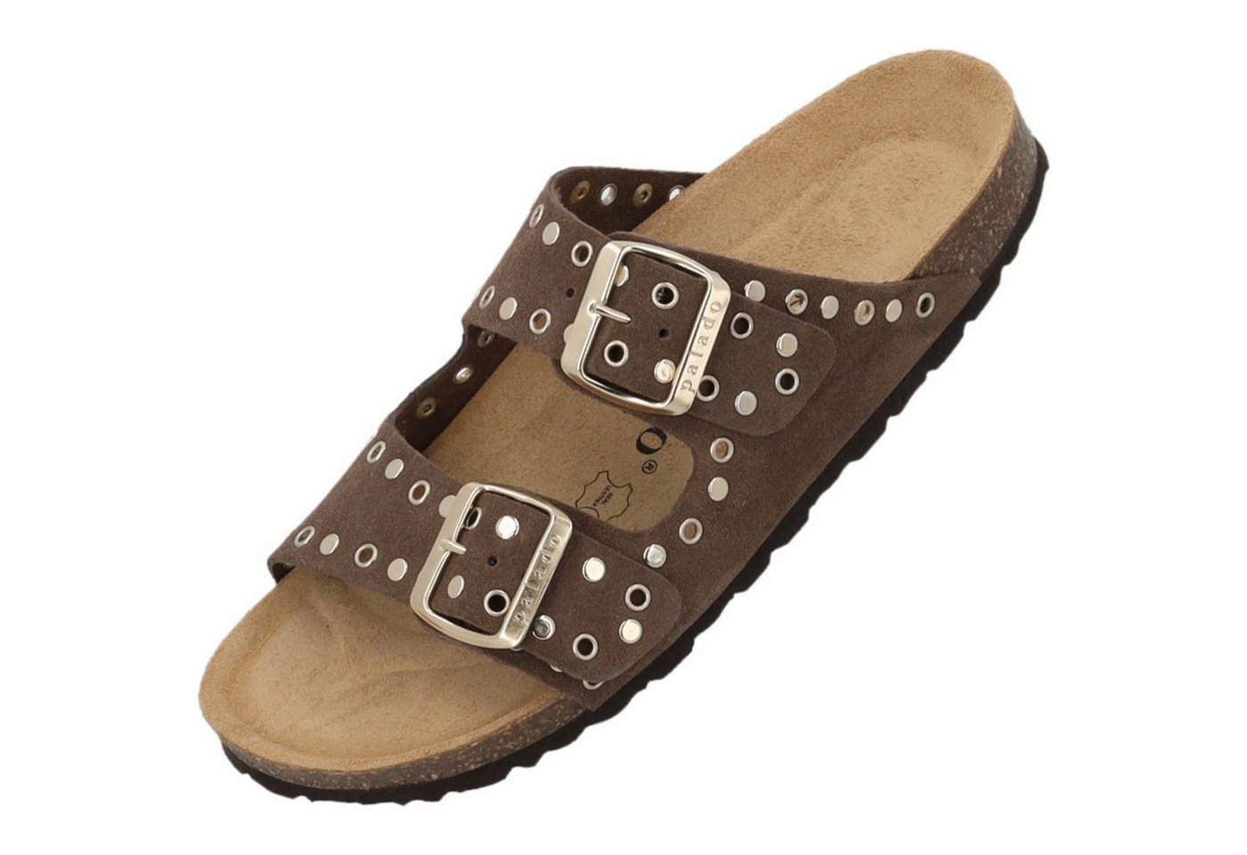 Palado Korfu Bistud Suede Premium Leather Pantolette
