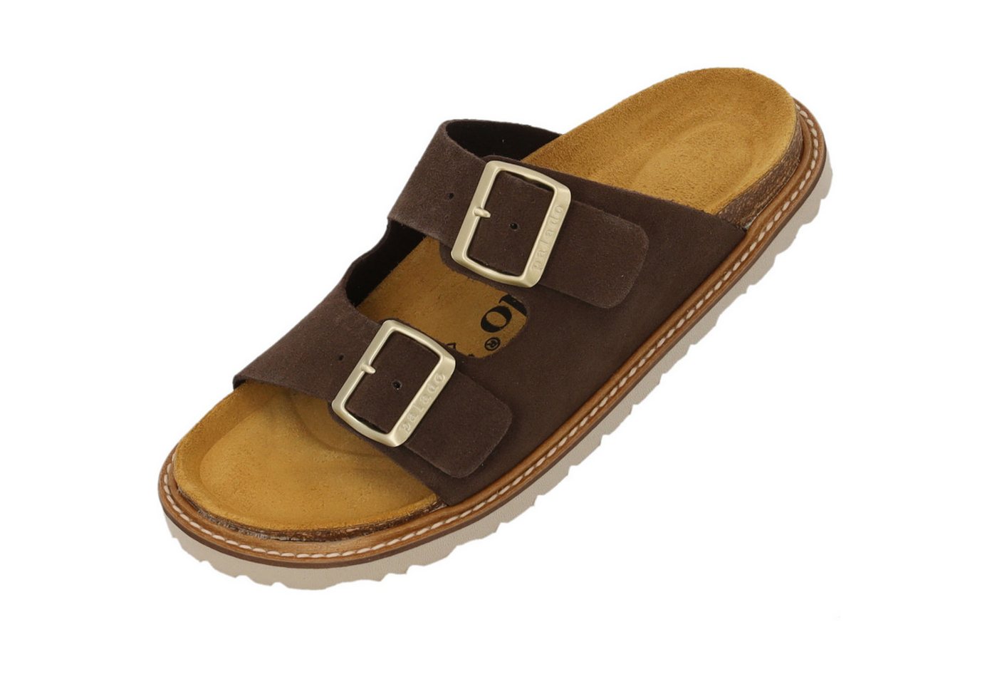 Palado Korfu FR Velours Premium Leather Pantolette (braun)