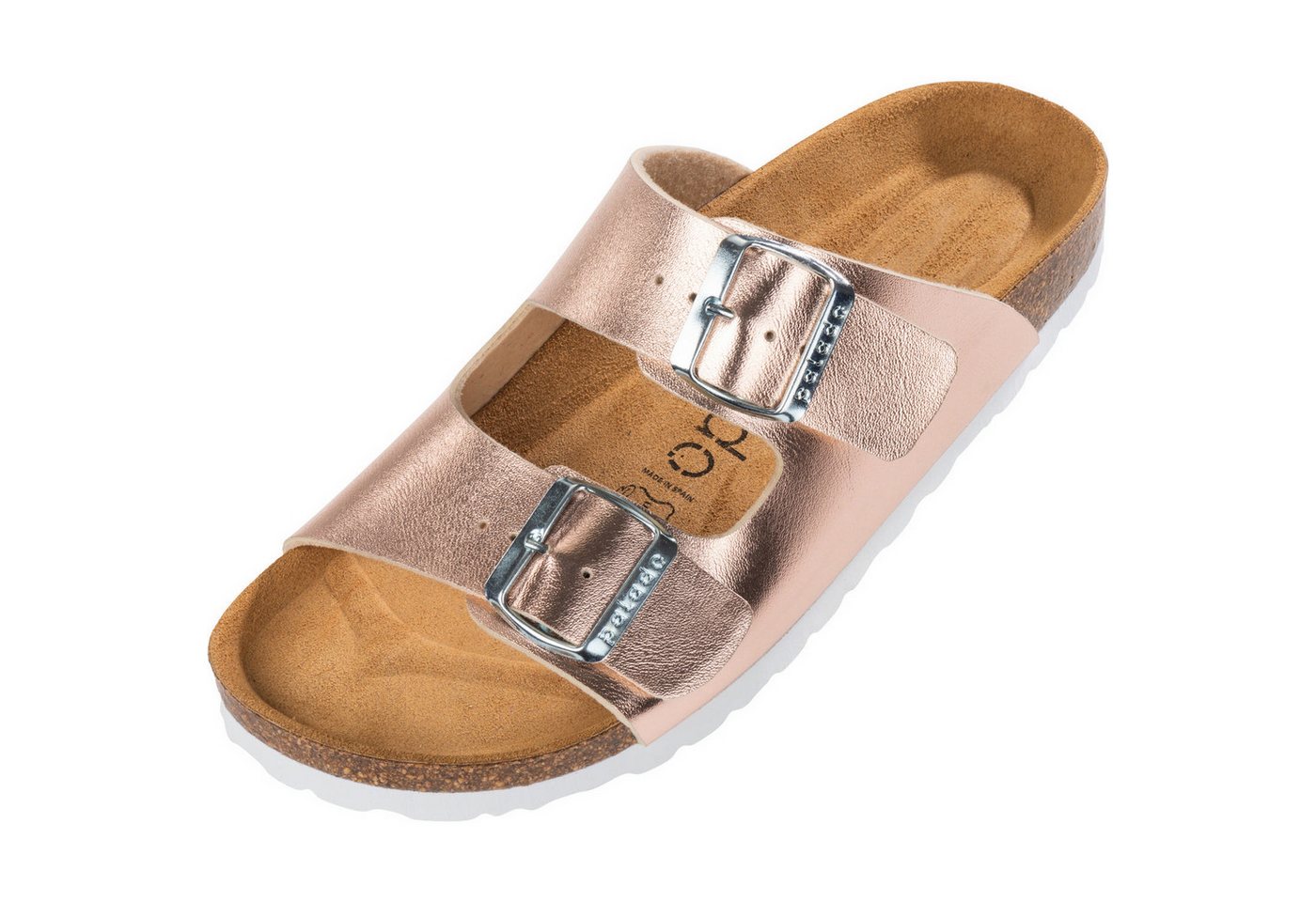 Palado Korfu Metallic Pantolette (gold/silber)