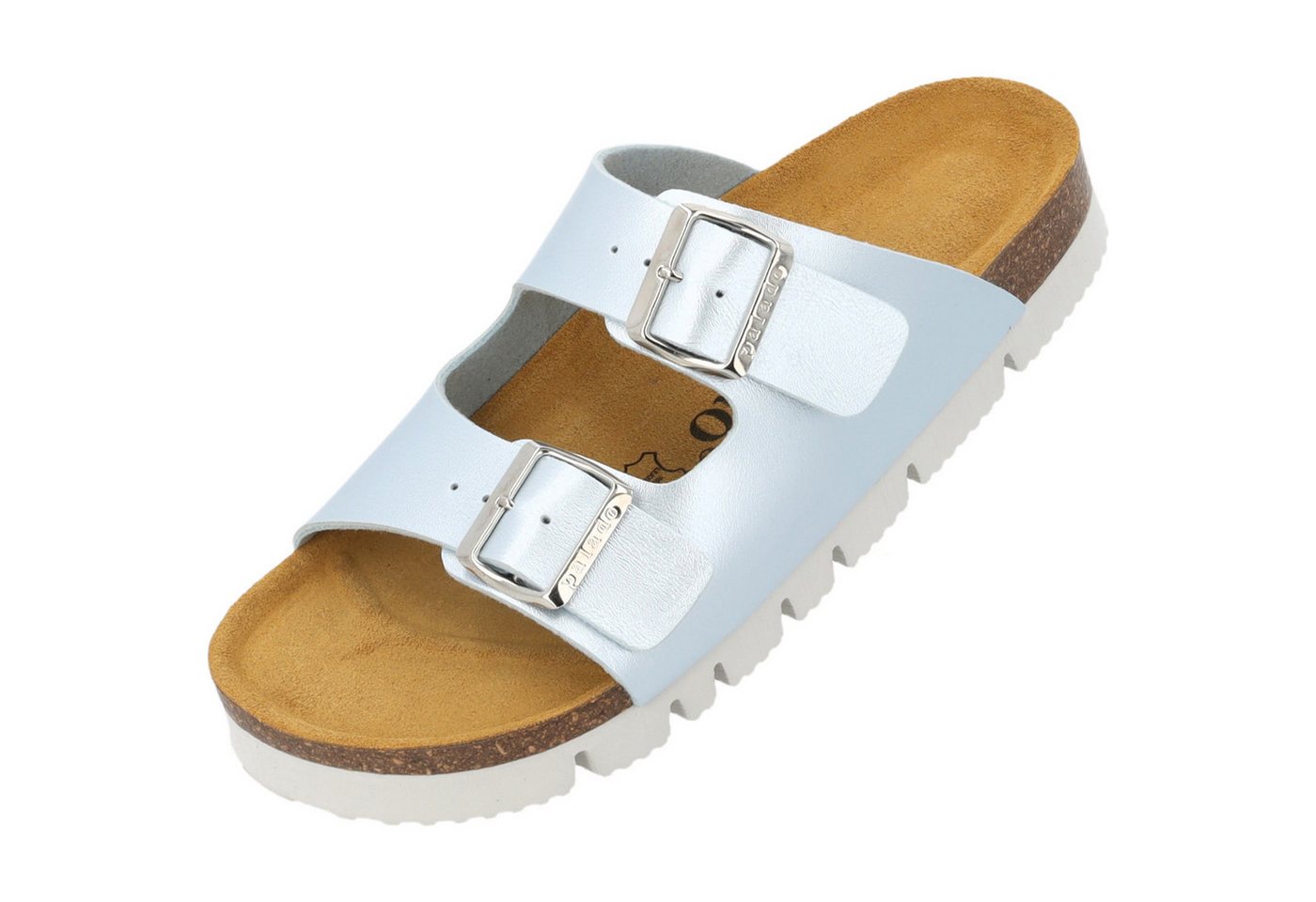 Palado Korfu PL Metallic Pantolette (blau)