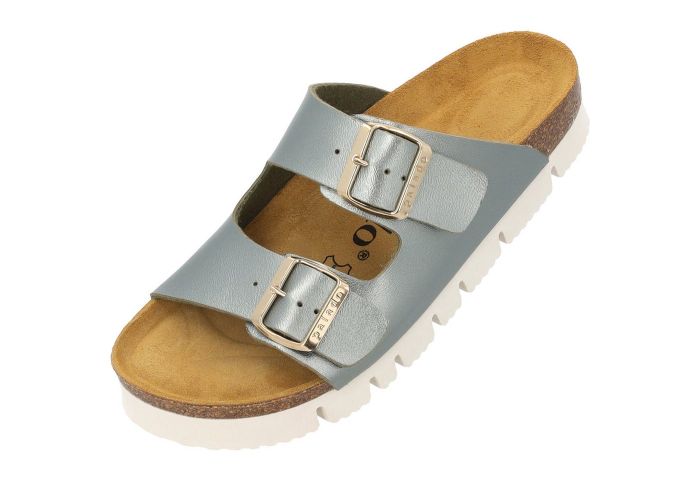 Palado Korfu PL Metallic Pantolette (grün)