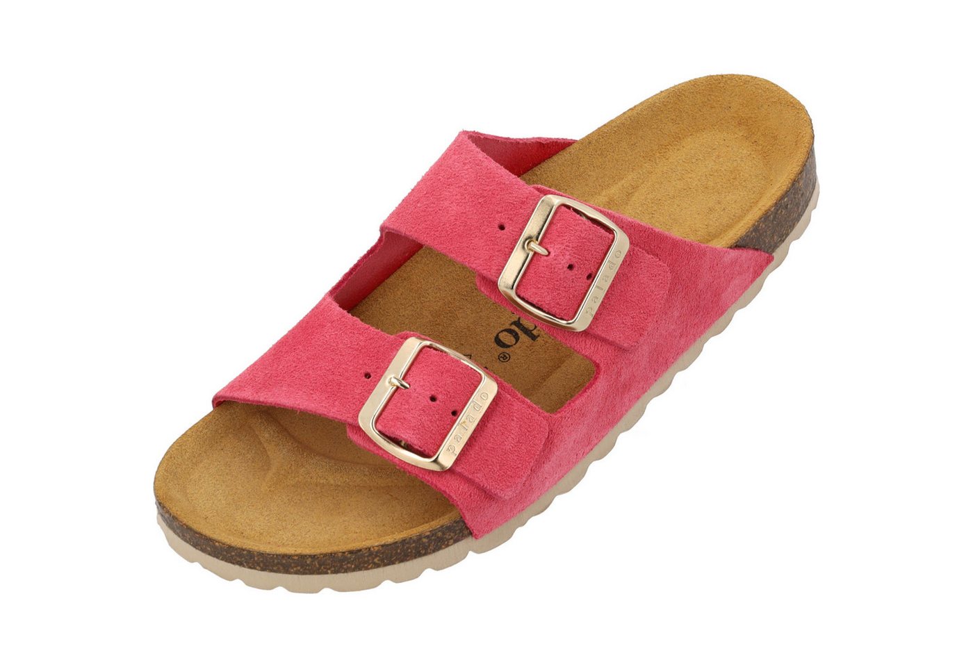Palado Korfu Suede Premium Leather Pantolette (rosa)