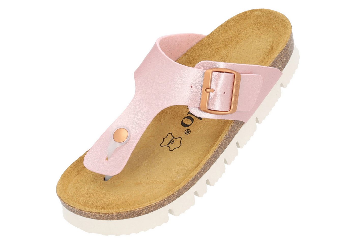 Palado Kos PL Metallic Zehentrenner (rosa)