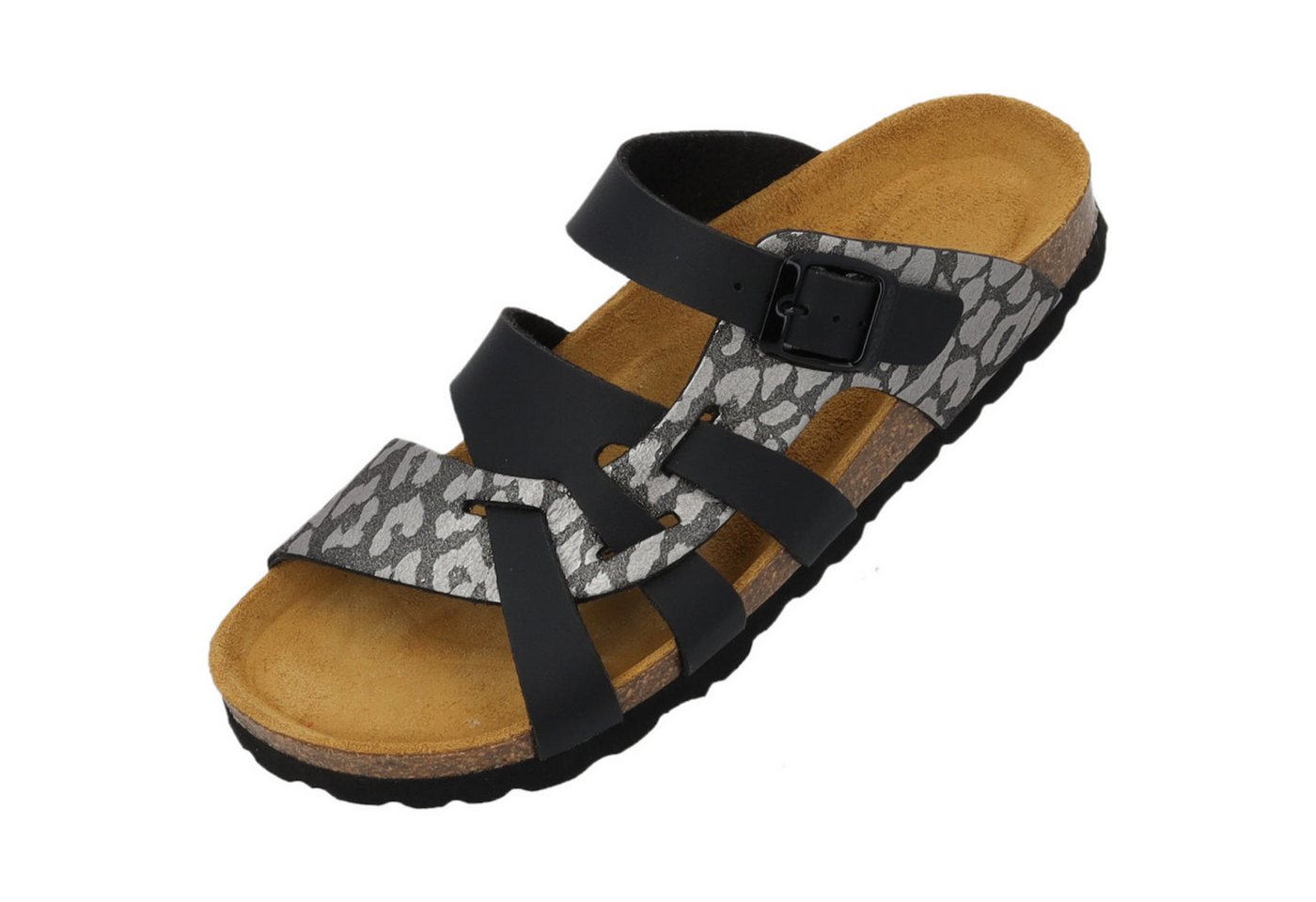 Palado Kreta Pantolette (schwarz)