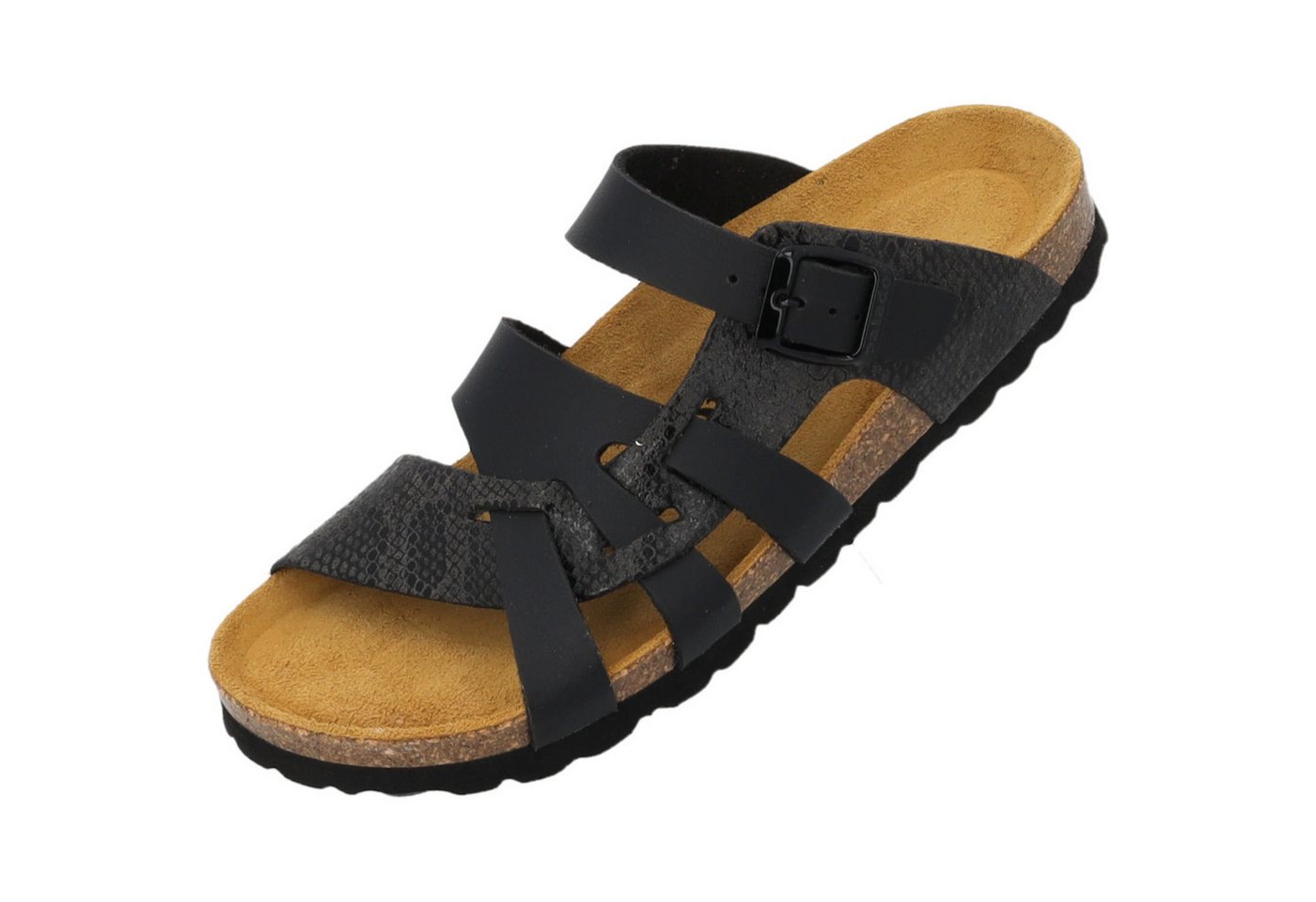 Palado Kreta Pantolette (schwarz)
