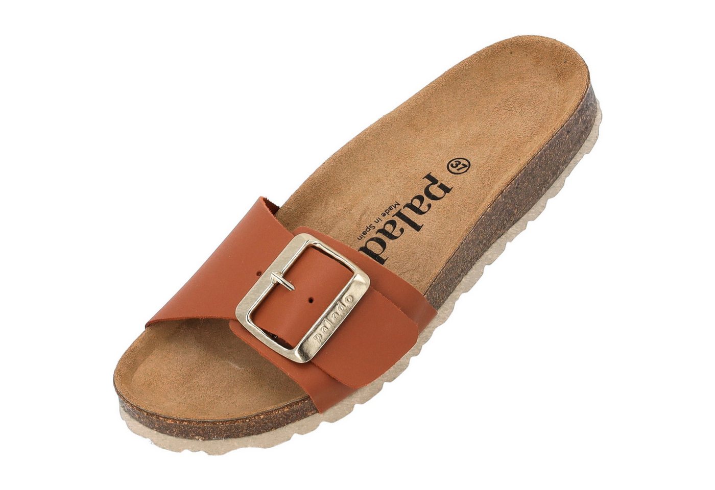 Palado Malta EGS Matt Premium Leather Pantolette (Terrakotta)