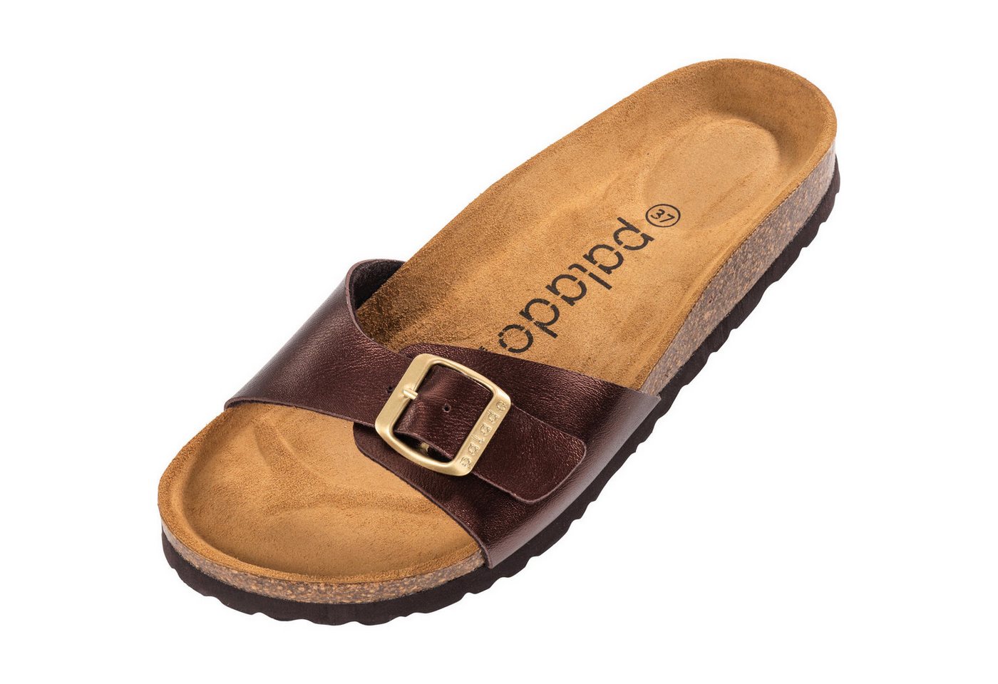 Palado Malta Metallic Pantolette (braun)