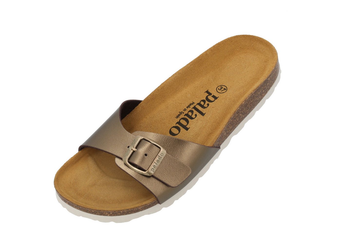 Palado Malta Metallic Pantolette (Bronze)