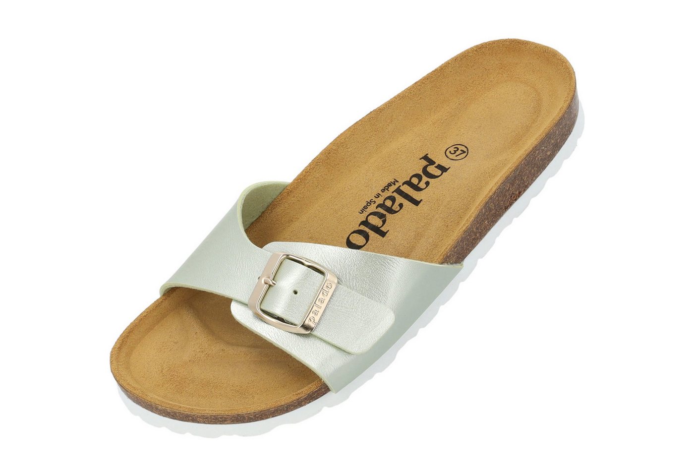 Palado Malta Metallic Pantolette (Pistazie)