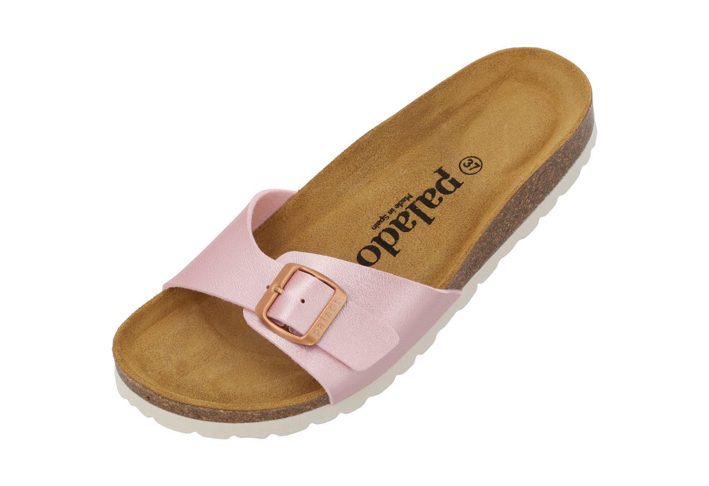 Palado Malta Metallic Pantolette (rosa)