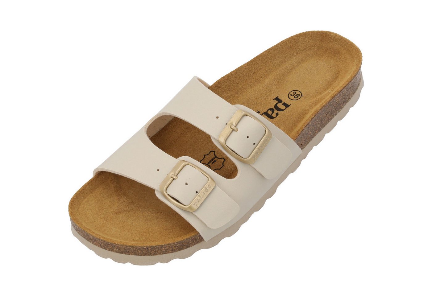 Palado Milos Matt Pantolette (beige/weiß)