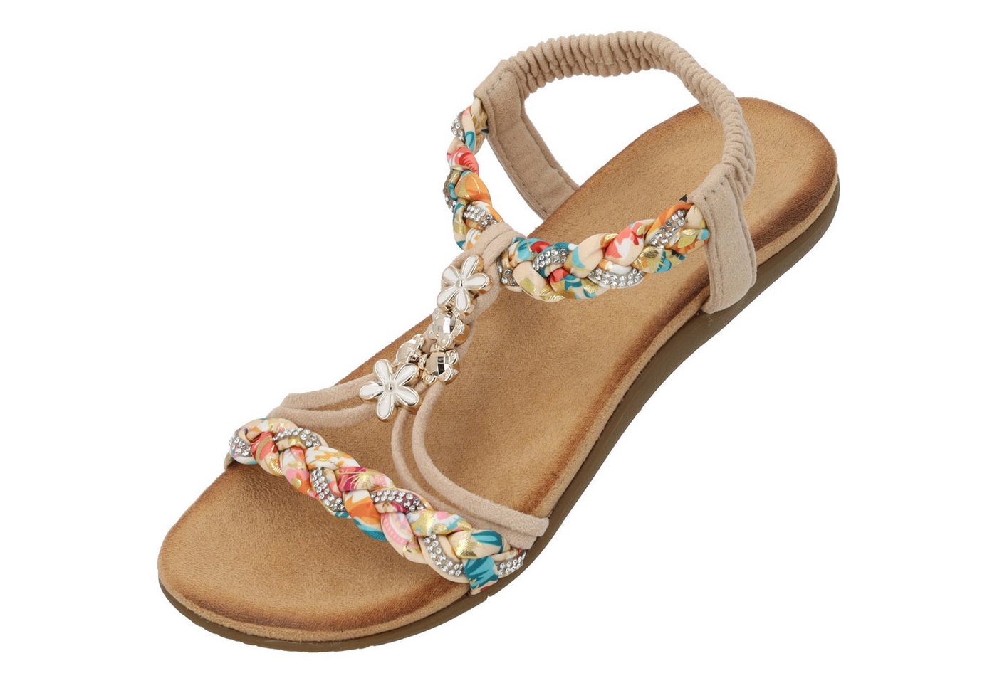 Palado Ninralla Riemchensandale (beige/weiß)