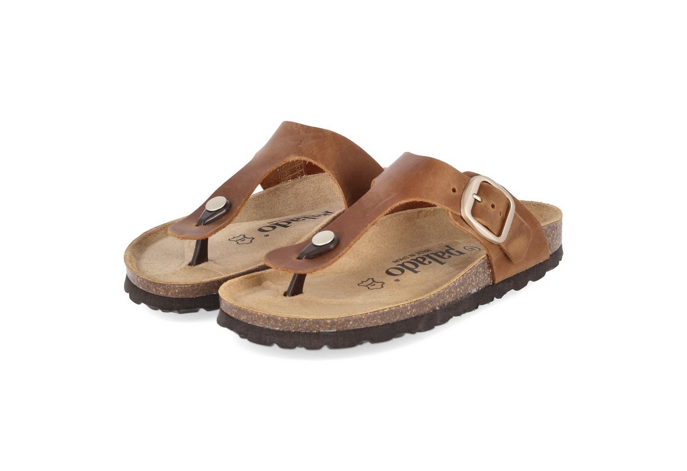 Palado PALA-251-780494-05 Damen Rauleder brown Pantolette