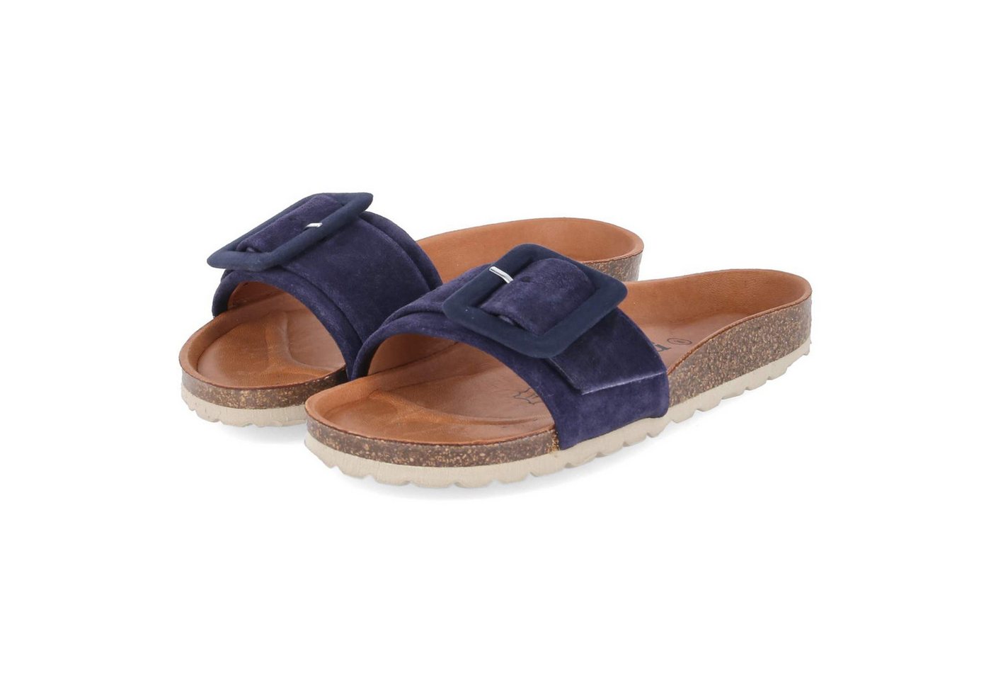 Palado PALA-251-781123-03 Damen Rauleder blue Pantolette