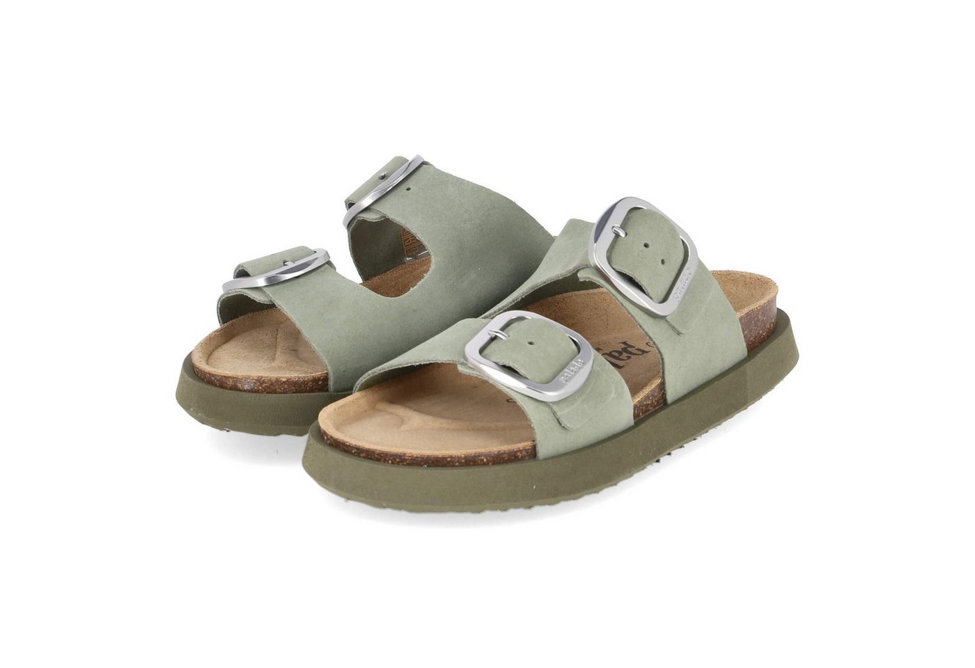 Palado PALA-261-780483-03 Damen Rauleder green Pantolette