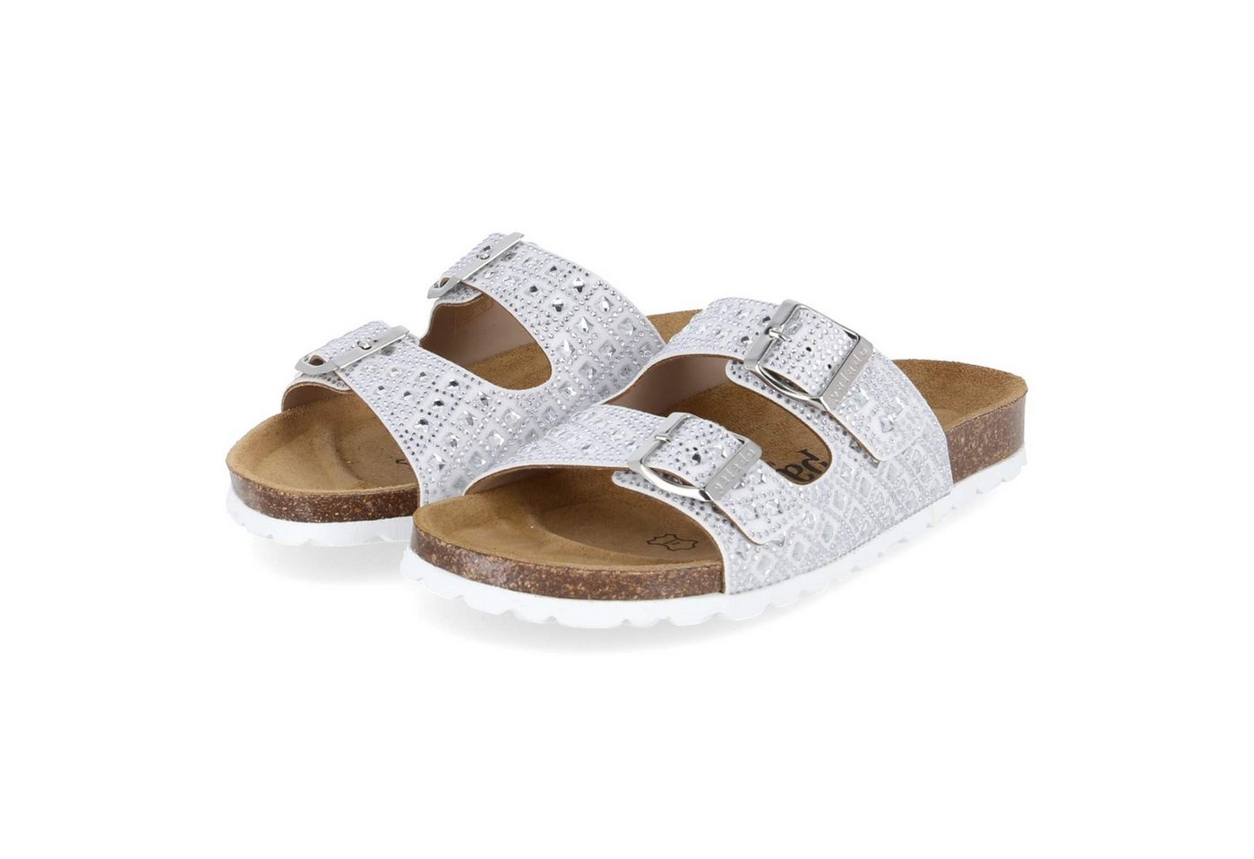 Palado PALA-261-782747-02 Damen Synthetik white Pantolette