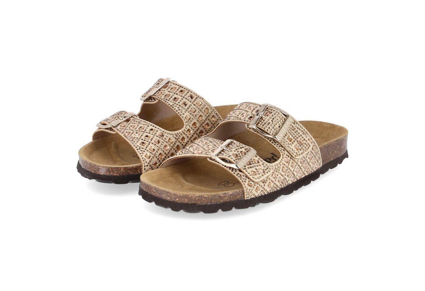 Palado PALA-261-782747-04 Damen Synthetik beige Pantolette