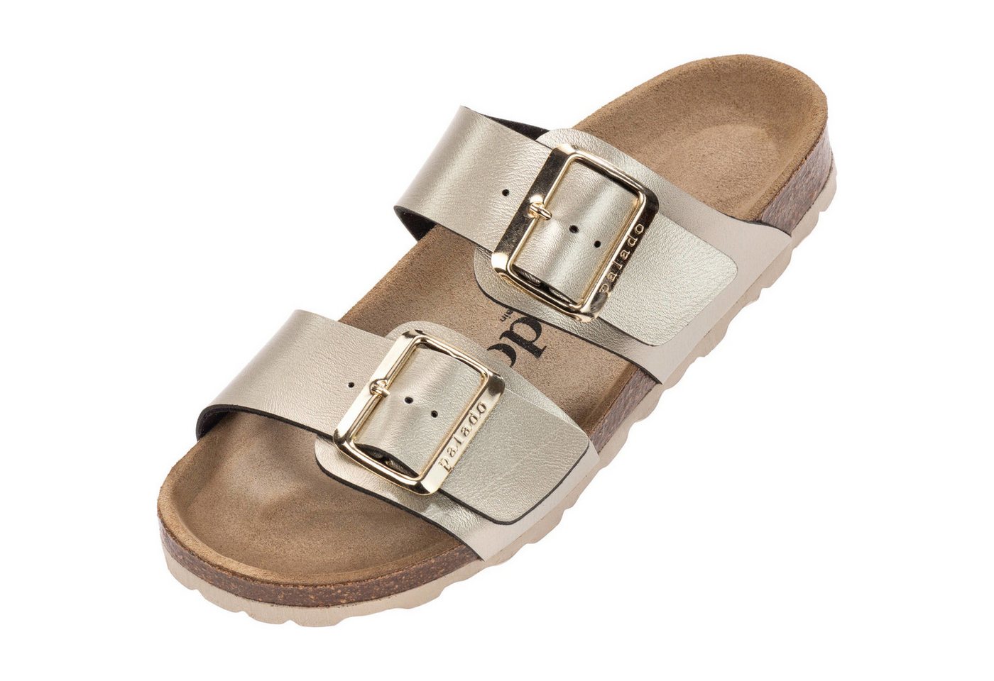 Palado Samos EGS Pantolette (beige/weiß)