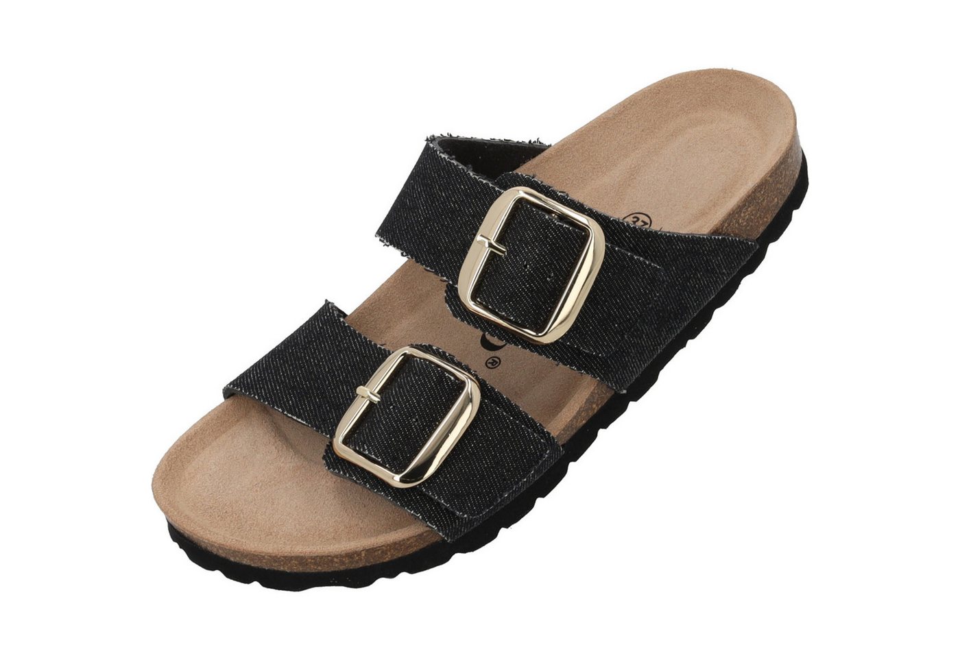 Palado Samos GS Jeans Pantolette (schwarz)