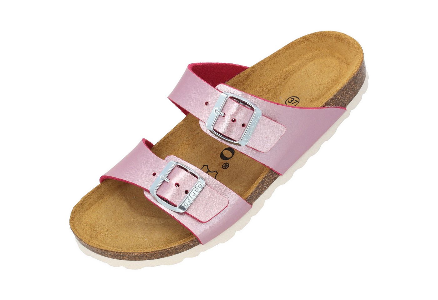 Palado Samos Metallic Pantolette (rosa)