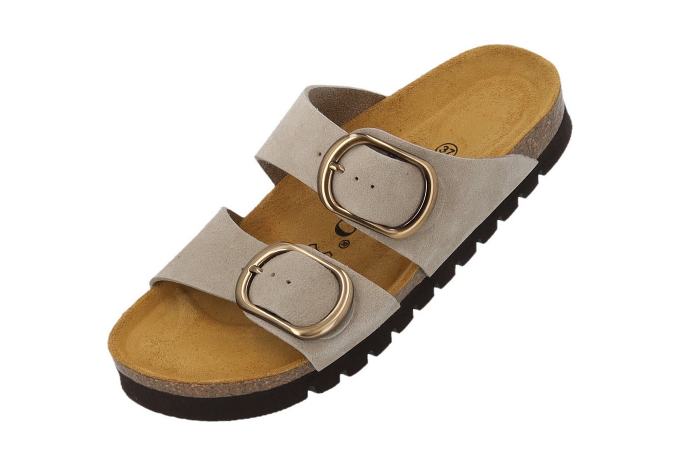 Palado Samos OGS MP Velours Premium Leather Pantolette (weiß)