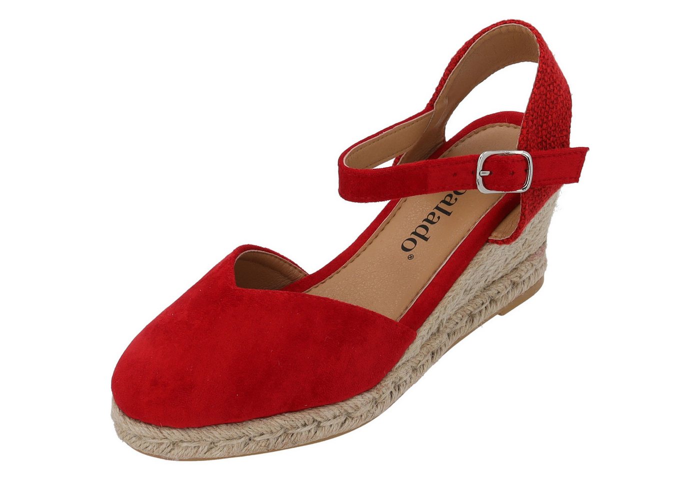 Palado Sathos Keilsandalette (rot)