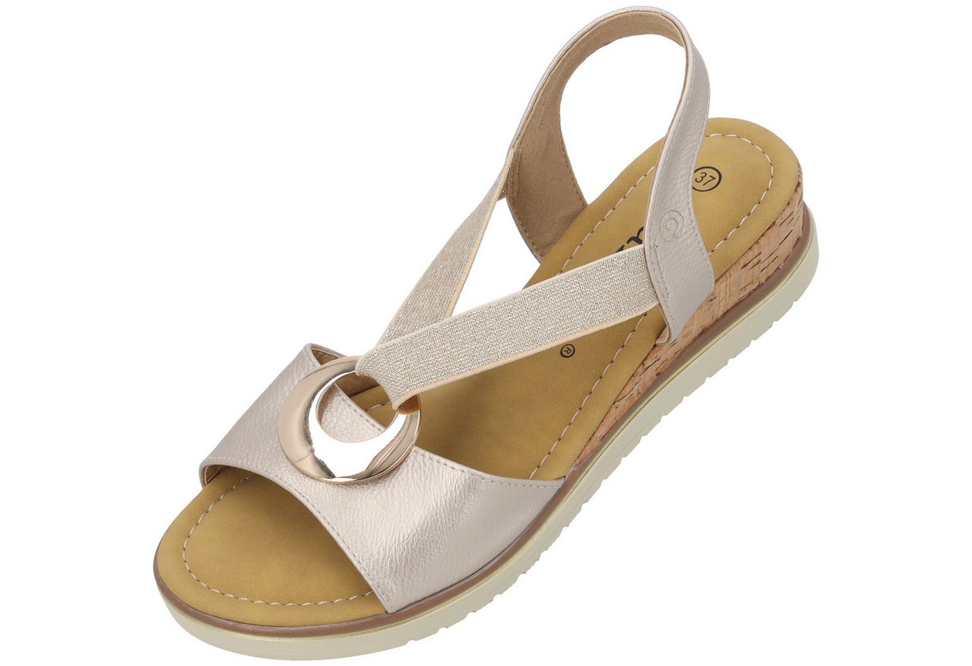 Palado Thido Riemchensandale (gold)