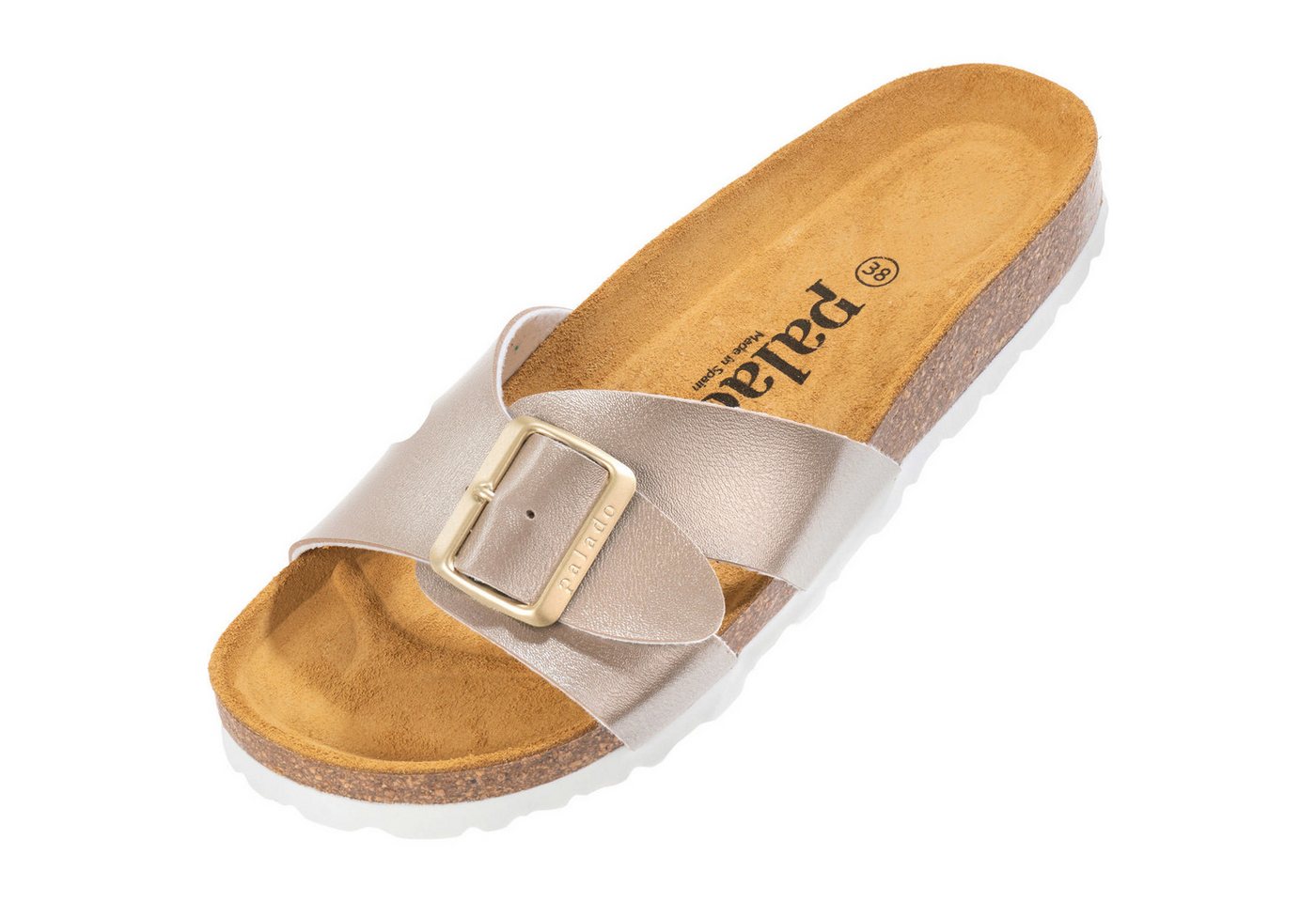 Palado Tinos Pantolette (beige/weiß)