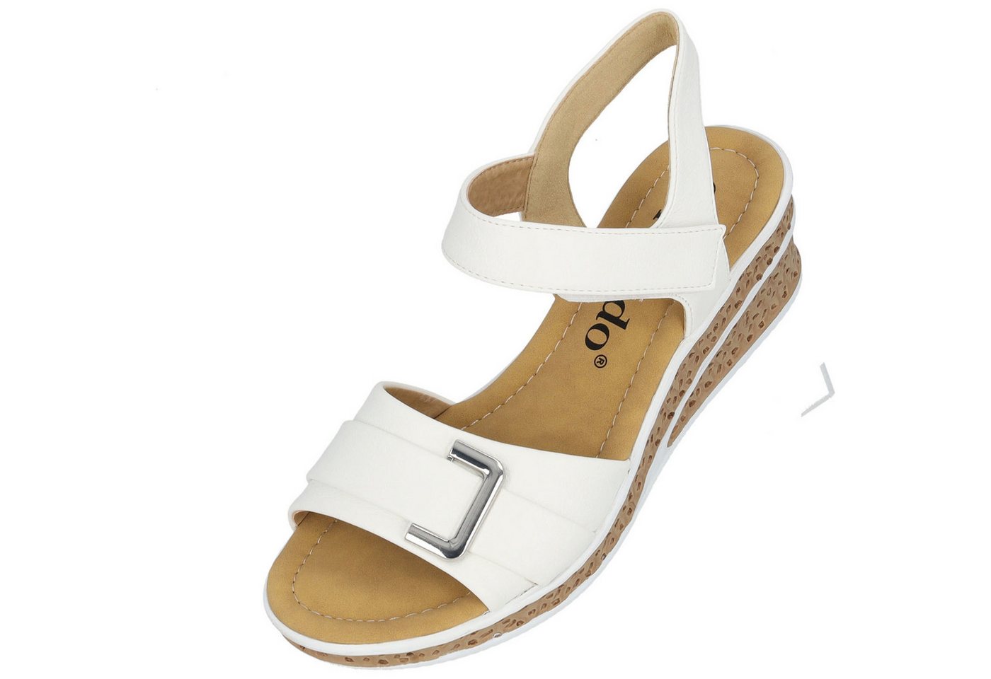Palado Vemlu Keilsandalette (weiß)
