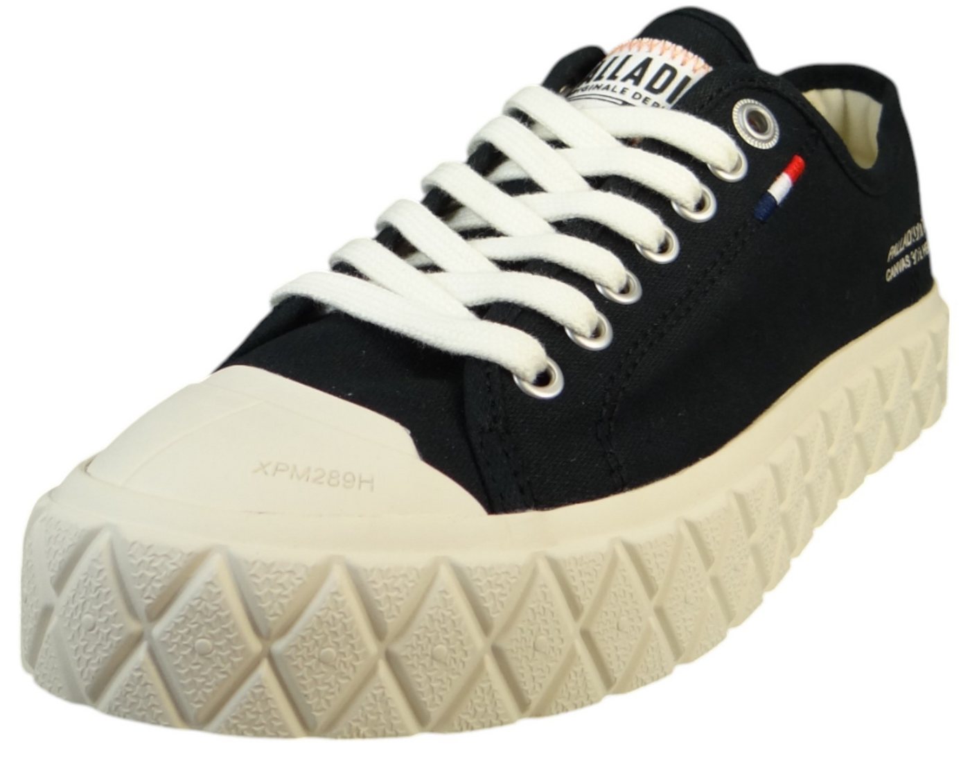 Palladium 74447-053-M Palla Ace CVS ORG Low Top Black/WhtcapGrey Sneaker