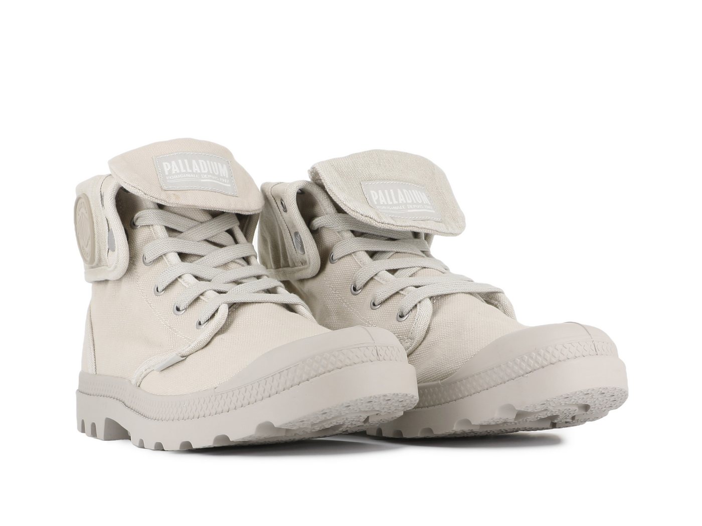 Palladium BAGGY Schnürboots Schnürstiefel aus Canvas, umklappbarer Schaft