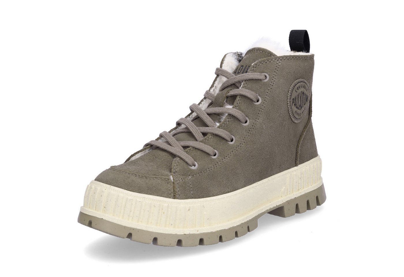 Palladium Damen Sneaker Pallashock Zip Warm grau Sneaker