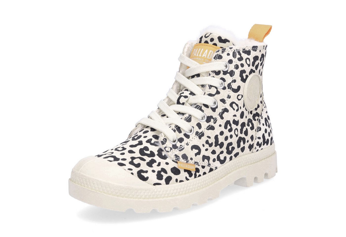 Palladium Damen Sneaker Pampa Hi Zip Wl beige Leo Sneaker
