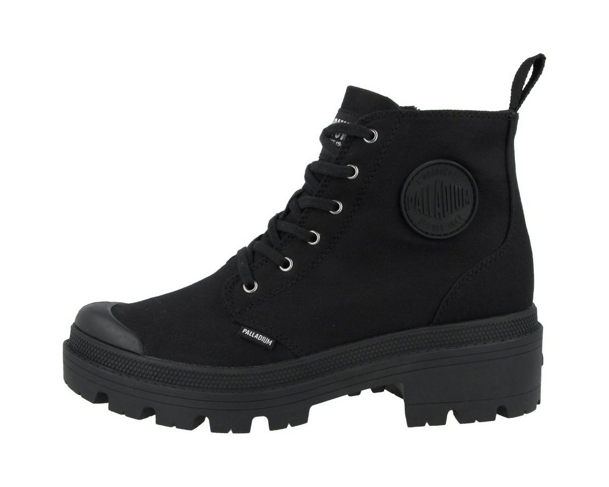 Palladium Pallabase Twill Damen Schnürboots Stiefeletten, Stiefel, Winterstiefel, Winterboots, Schneestiefel