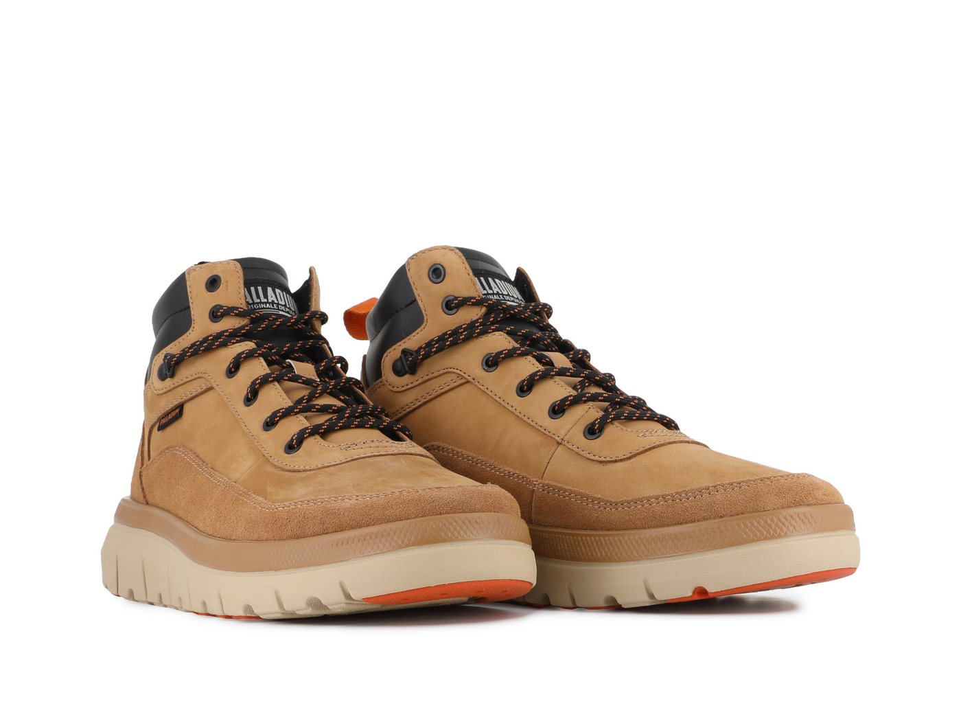 Palladium PALLAFLEX CUFF M Schnürboots Winterschuhe, Sneakerboots, Schnürstiefel (braun)