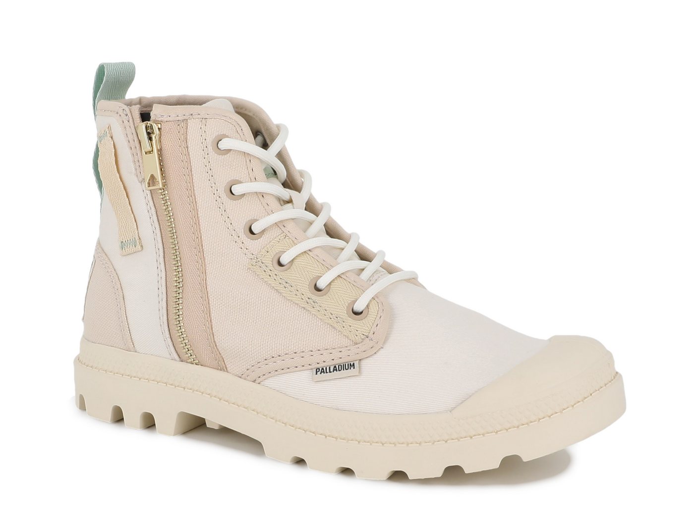 Palladium PAMPA DETROIT ZIP SU Schnürboots Schnürstiefel, Schnürstiefelette aus Canvas mit Reißverschluss