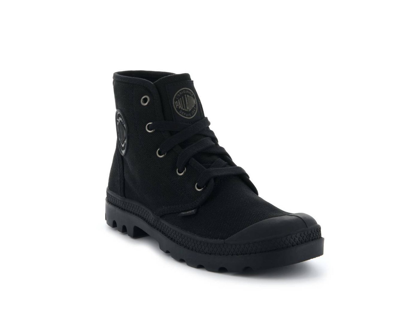 Palladium Pampa Hi Black Schnürschuh