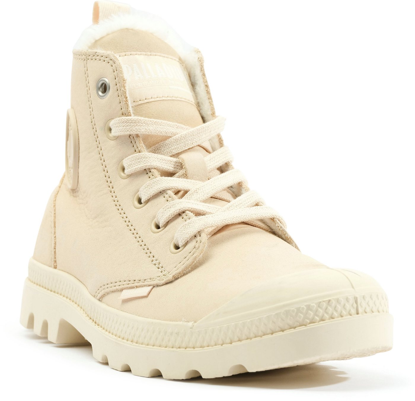Palladium PAMPA HI ZIP WL W Winterboots Winterschuhe, Schnürboots, Winterstiefel, Snowboots, gefüttert (beige)
