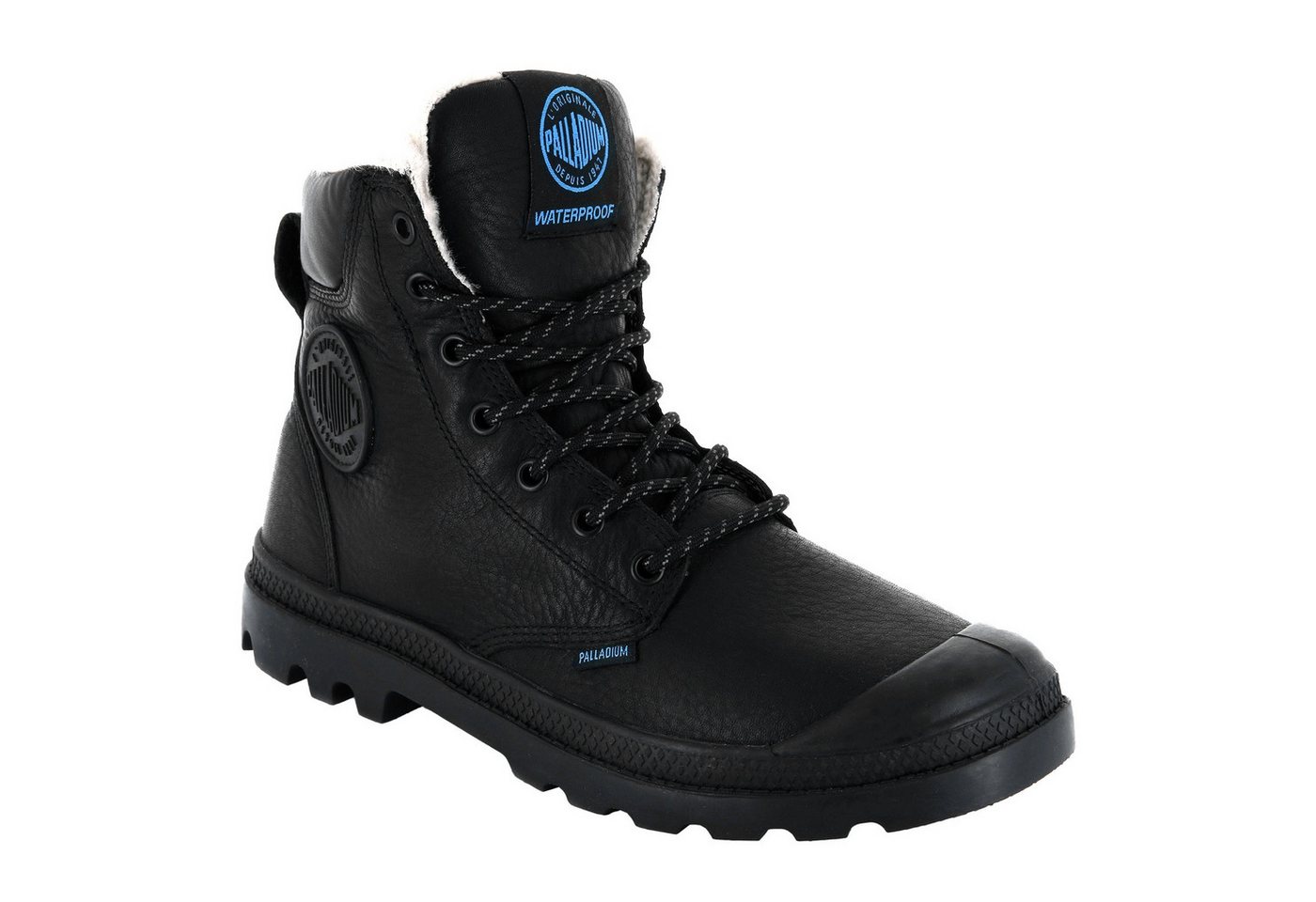 Palladium Pampa Sport Cuff WPS Stiefelette mit Markenpatch an der Seite