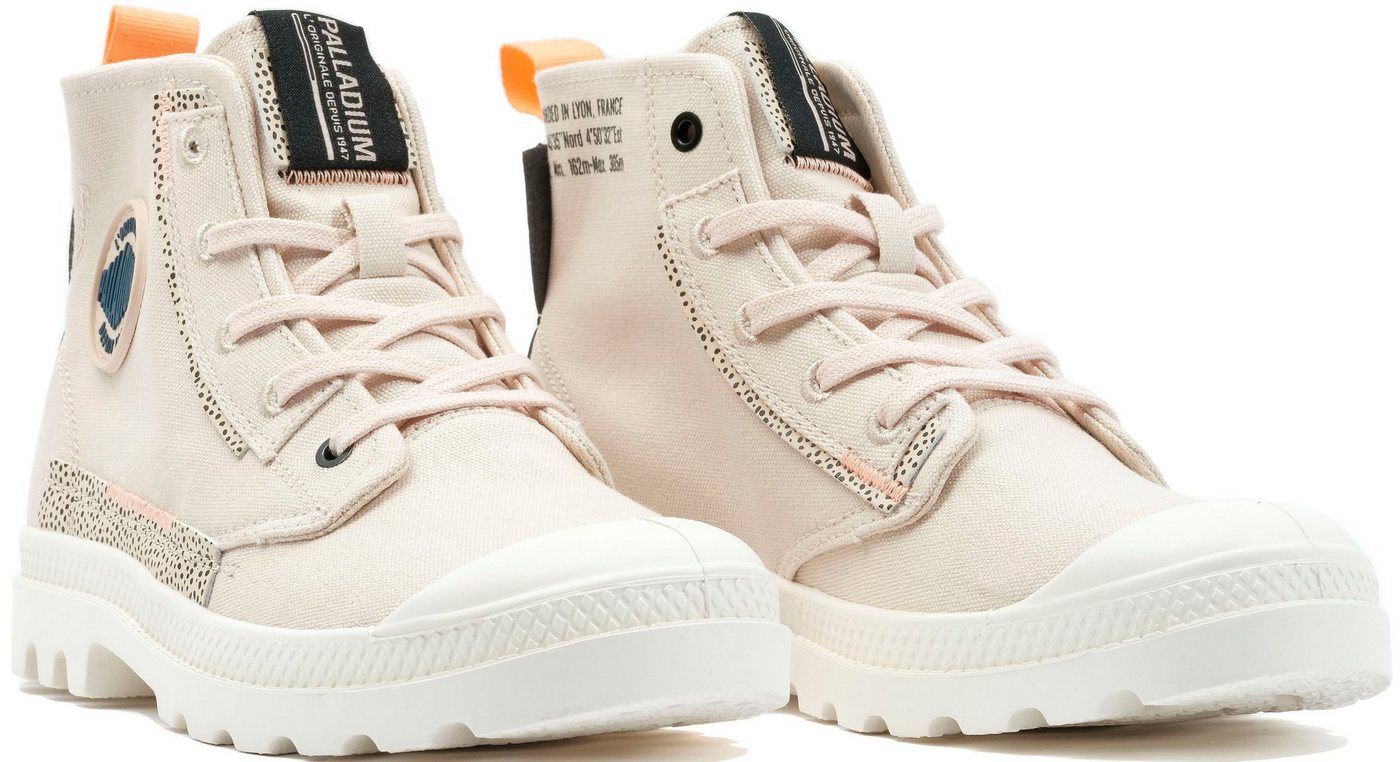 Palladium PAMPA UNDERLAYER Schnürboots Schnürstiefel, Schnürstiefelette aus Canvas